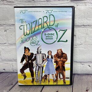 The Wizard of Oz DVD 70th Anniversary 2-Disc Special Edition Movie Classic
